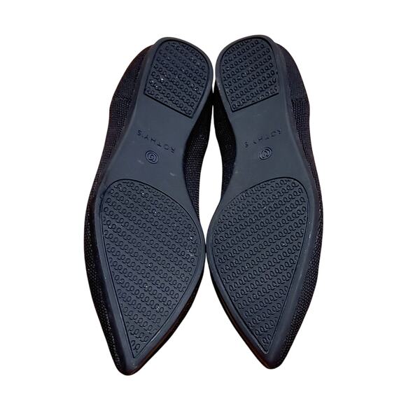 Rothy's The Point Black Ballet Flat Women's Size 7.5 - Picture 6 of 8